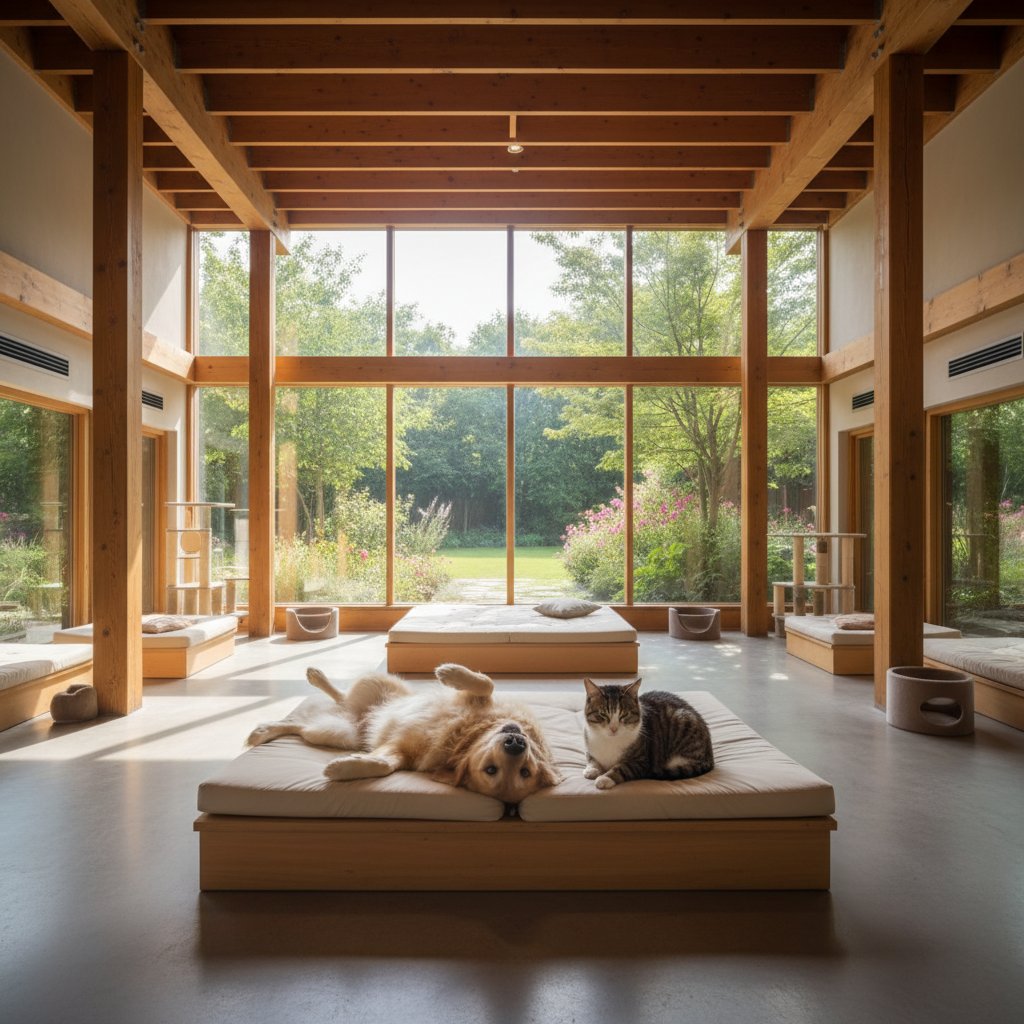 Comfortable boarding facility for cats and dogs in Toronto with spacious accommodations